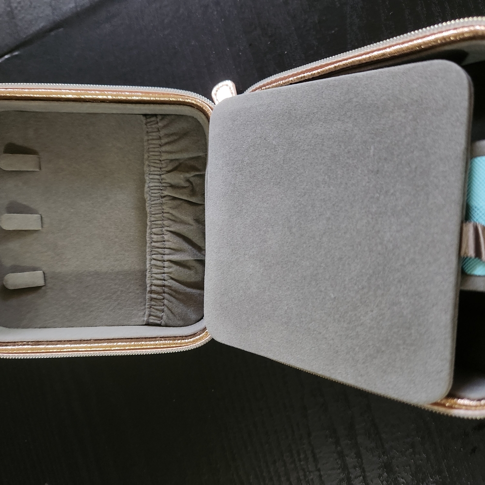 Nordstrom Gray Cosmetic Case